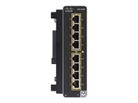 Cisco Catalyst - Expansionsmodul - Gigabit Ethernet x 8 - för Catalyst IE3300 Rugged Series IEM-3300-8T=