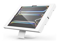 Compulocks iPad Pro M4 13" (2024), Apex Secured Enclosure Wall Mount - Monteringssats (hölje, ställ) - synliga kameror och sensorer fram/bak - för surfplatta - låsbar - metallram - svart - skärmstorlek: 13" - monteringsgränssnitt: 100 x 100 mm - bänk, väggmonterbar - för Apple 13-inch iPad Pro M4 Wi-Fi, M4 Wi-Fi + Cellular 111W13PAPX4W