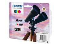 Epson 502/502XL Multipack - 4-pack - 19.1 ml - svart, gul, cyan, magenta - original - blister - bläckpatron - för Expression Home XP-5100, XP-5150; WorkForce WF-2860, WF-2865DWF, WF-2880DWF, WF-2885DWF C13T02W94010