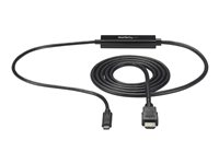 StarTech.com USB C to HDMI Cable - 3 ft / 1m - USB-C to HDMI 4K 30Hz - USB Type C to HDMI - Computer Monitor Cable (CDP2HDMM1MB) - Extern videoadapter - USB-C - HDMI - för P/N: TB33A1C CDP2HDMM1MB