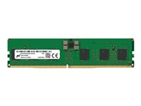 Micron - DDR5 - modul - 24 GB - DIMM 288-pin - 4800 MHz - CL40 - registrerad - ECC MTC10F108YS1RC48BR