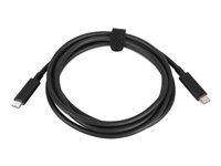 Lenovo - USB-kabel - USB-C (hane) till USB-C (hane) - 20 V - 3 A - 2 m 4X90Q59480