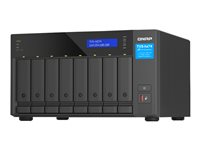 QNAP TVS-H874 - NAS-server - 8 fack - SATA 6Gb/s - RAID JBOD, 0, 1, 5, 6, 10, 50, 60, RAID TP - RAM 32 GB - Gigabit Ethernet / 2.5 Gigabit Ethernet - iSCSI support TVS-H874-I5-32G