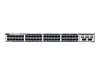 Cisco C9350-48TX - Switch - L3 - Administrerad - 48 x 10/100/1000/2.5G/5G/10GBase-T - skrivbordsmodell, rackmonterbar C9350-48TX