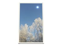 HI-ND - Monteringssats (hölje) - liggande - för LCD-display - vit - skärmstorlek: 37" - väggmonterbar WC3712-0101-01