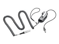 HP Poly SHS 2005-02 - PTT (push-to-talk)-förstärkare för headset - dubbla kanaler, LEMO FGG.2B.310, 681 Ohm ADD - TAA-kompatibel 8K6V8AA#AC3