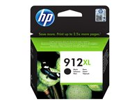 HP 912XL - 18 ml - Lång livslängd - svart - original - bläckpatron - för Officejet 80XX; Officejet Pro 80XX 3YL84AE#BGX