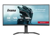 iiyama G-MASTER Red Eagle GCB3484WQSU-B1 - LED-skärm - böjd - 34" - HDR GCB3484WQSU-B1