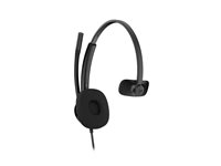 HP Poly Mission 415 - Mission 400 Series - headset - på örat - kabelansluten - aktiv brusradering - USB-A, USB-C - svart - Works With Chromebook Certified, Certifierad för Microsoft-teams, Google Meet-certifierad, Zoomcertifierad C01A9AA#AC3