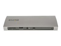 StarTech.com Thunderbolt 4 Dock, 96W Power Delivery, Single 8K/Dual Monitor 4K 60Hz, 3xTB4/USB4 ports, 4xUSB-A, SD, GbE, Thunderbolt 4 Docking Station for Windows or TB3 MacBook, 0.8m - Dockningsstation - Thunderbolt 4 - 3 x Thunderbolt - 1GbE TB4CDOCKUE