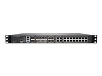 SonicWall Gen 7 NSsp Series 10700 - Advanced Edition - säkerhetsfunktion - med 3 års avancerad skyddstjänstpaket och Cloud Secure Edge för 1 år SIA-Basic (150 användare) och 1 år SPA-Advanced (50 användare) - 5GbE, 2.5GbE, 40GbE, 100GbE, 25GbE - 1U - Uppgradering - kan monteras i rack 03-SSC-7506