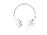 Streetz HL-W203 - Hörlurar med mikrofon - på örat - kabelansluten - 3,5 mm kontakt - vit HL-W203