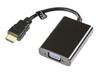 DELTACO HDMI-VGA7-K - Videokonverterare - HDMI - VGA HDMI-VGA7-K