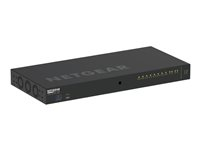 NETGEAR AV Line M4250-10G2XF-PoE+ - Switch - L3 - Administrerad - 10 x 10/100/1000 (8 PoE+) + 2 x 10 Gigabit SFP+ - sida till sida luftflöde - rackmonterbar - PoE+ (240 W) GSM4212PX-100EUS