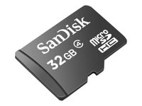 SanDisk - Flash-minneskort - 32 GB - Class 4 - microSDHC - svart SDSDQM-032G-B35