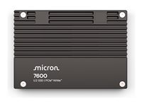 Micron 7600 PRO - SSD - Read Intensive - krypterat - 15.36 TB - inbyggd - 2.5" - U.2 PCIe 5.0 x4 (NVMe) - FIPS 140-3 Level 2 - TCG Opal Encryption MTFDLAL15T3THG-1BP1DFCYYR