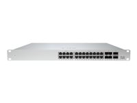 Cisco Meraki Cloud Managed MS355-24X2 - Switch - L3 - Administrerad - 24 x 1/2.5/5/10GBase-T + 4 x 10 Gigabit SFP+ + 2 x 40 Gigabit QSFP+ - rackmonterbar, skrivbordsmodell - UPOE MS355-24X2-HW