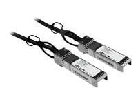 StarTech.com Cisco-kompatibel passiv SFP+ 10-Gigabit Ethernet-twinaxkabel för direktanslutning (10 GbE) - 5 m - Direktkopplingskabel - SFP+ till SFP+ - 5 m - dubbelaxlad - för P/N: PEX10000SFPI, PEX10GSFP4I, PEX20000SFPI SFPCMM5M