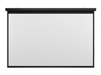 Multibrackets M Motorized Projection Screen Black Edition - Projektorduk - motoriserad - 135" (343 cm) - 16:10 - Matte White - svart 7350022735637