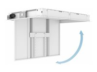 Multibrackets M - Monteringssats (takmontering) - inverterad med lock, motoriserad - för LCD-TV - låsbar - kallvalsat stål - svart - skärmstorlek: 65"-86" 7350105215261