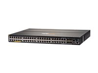 HPE Aruba 2930M 48G POE+ 1-Slot - Switch - L3 - Administrerad - 44 x 10/100/1000 (PoE+) + 4 x kombinations-Gigabit SFP - rackmonterbar - PoE+ (1440 W) JL322A