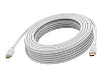 VISION - Hög hastighet - HDMI-kabel - HDMI hane till HDMI hane - 15 m - dubbelt skärmad - vit - bandbredd 48 Gbps, 8K60Hz stöd TC 15MHDMI8K
