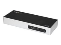 StarTech.com USB 3.0 Docking Station, Dual Monitor Laptop Docking Station with HDMI & DVI/VGA Video, 6-port USB 3.1 Gen 1 5Gbps Hub, GbE, Audio, Universal USB Type-A Dock, Windows & Mac - Dual Display Dock (DK30ADD) - Dockningsstation - USB - DVI, HDMI - 1GbE - för P/N: DK30A2DH, SVA20N2NEUA DK30ADD