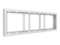 Multibrackets M Pro Series - Hölje - Antistöld - för digital skylt - liten - stål - vit - skärmstorlek: 37" - väggmonterbar 7350105211492