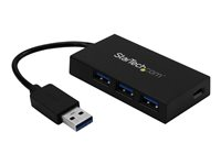 StarTech.com USB-hubb med 4 portar - USB 3.0 - USB-A till 3x USB-A och 1x USB-C - Hubb - 4 x SuperSpeed USB 3.0 - skrivbordsmodell - för P/N: CFASTRWU3C, SDMSDRWU3AC HB30A3A1CFB