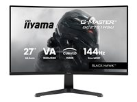 iiyama G-MASTER Black Hawk GC2781HSU-B1 - LED-skärm - böjd - Full HD (1080p) - 27" GC2781HSU-B1