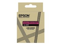 Epson LabelWorks LK-4PBF - Svart på fluorescerande - Rulle (1,2 cm x 5 m) 1 kassett(er) hängande låda - bandpatron - för LabelWorks LW-C410, LW-C610 C53S672100