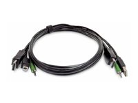 StarTech.com - Adapterkabel - TAA-kompatibel - HDMI, 3,5 mm ljuduttag, USB typ A hane till HDMI, 3,5 mm ljuduttag, USB Type B hane SKHDMMKVM-06-TAA