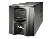 APC Smart-UPS 750 - UPS - AC 120 V - 500 Watt - 750 VA - 1-fas - USB, serial - utgångskontakter: 6 - svart - APC Take-Back - TAA-kompatibel SMT750X93