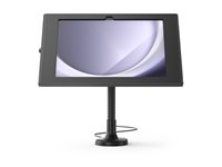 Compulocks Galaxy Tab A9+ Apex Enclosure Flex Arm Mount Black - Monteringssats (hölje, flexible arm mount) - för surfplatta - låsbar - metallram - svart - bänkskiva - för Samsung Galaxy Tab A9+ 159B11GAPX9B