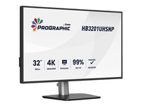 Iiyama ProGraphic HB3201UHSNP-B1 - LED-skärm - 4K - 31.5" - HDR HB3201UHSNP-B1