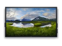 Dell Pro 75 Plus 4K Touch Monitor P7525QT - 75" Diagonal klass (74.5" visbar) LED-bakgrundsbelyst LCD-skärm - interaktiv - med pekskärm (multitouch) - 4K UHD (2160p) 3840 x 2160 DELL-P7525QT