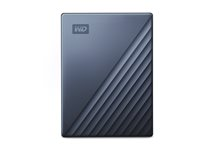 WD My Passport for Mac WDBEJA0060BBL - Hårddisk - krypterat - 6 TB - extern (portabel) - USB 3.2 Gen 1 (USB-C kontakt) - 256 bitars AES - blå WDBEJA0060BBL-WESN