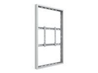 Multibrackets M Pro Series - Hölje - låg profil - för LCD-panel för digital skyltning - medium - låsbar - stål - vit - skärmstorlek: 65" - väggmonterbar 7350105211232