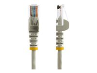 StarTech.com Cat5e patchkabel med hakfria RJ45-kontakter ? 3 m, grå - Patch-kabel - RJ-45 (hane) till RJ-45 (hane) - 3 m - UTP - CAT 5e - formpressad, hakfri - grå 45PAT3MGR