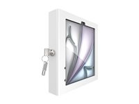 Compulocks iPad Air M2 & M3 11", Apex Enclosure Rolling Cart - Rise Freedom White - Monteringssats (hölje, vagnstativ) - för surfplatta - låsbar - medicinsk - höggradig aluminium - vit - skärmstorlek: 11" - för Apple 11-inch iPad Air M2 Wi-Fi, M2 Wi-Fi + Cellular, M3 Wi-Fi, M3 Wi-Fi + Cellular MCRSTDW11APXW