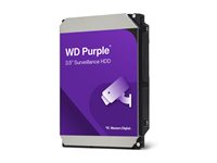 WD Purple Surveillance WD44PURZ - Hårddisk - 4 TB - inbyggd - 3.5" - SATA 6Gb/s - buffert: 128 MB WD44PURZ