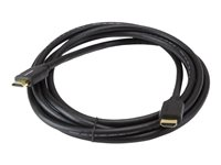 StarTech.com Premium Höghastighets HDMI-kabel med Ethernet - 4K 60 Hz - 3 m - HDMI-kabel med Ethernet - HDMI hane till HDMI hane - 3 m - svart - för P/N: EXTEND-HDMI-4K40C6P1, KITBXAVHDPEU, KITBXAVHDPUK, KITBXDOCKPEU, KITBXDOCKPUK HDMM3MP