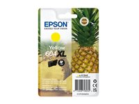 Epson 604XL Singlepack - 4 ml - XL - gul - original - blister - bläckpatron - för EPL 4200; Stylus Photo 2200; WorkForce WF-2950DWF C13T10H44010