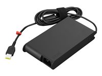Lenovo ThinkCentre - Strömadapter - AC 100-240 V - 230 Wh - svart 4X21L38742