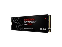 SanDisk Optimus GX PRO 8100 - SSD - krypterat - 1 TB - inbyggd - M.2 2280 S3-M - PCI Express 5.0 x4 (NVMe) - TCG Opal Encryption 2.02 SDSP82100TAN-000E0