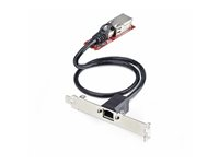 Startech 1-Port 2.5GbE M.2 Network Card, Multi-Gigabit Speeds (2.5G/1G/100M/10M) - NBASE-T (802.3bz), PCIe Ethernet M.2 2280, B/M Key - NIC for SFFs/Desktop PCs, Includes 2ft Cat6 adapter, Full/Low Brackets (MR12GI-NETWORK-CARD) - Nätverksadapter - M.2 2280 (B+M Key) låg profil - 10/100/1000/2500Base-T x 1 - röd - TAA-kompatibel MR12GI-NETWORK-CARD