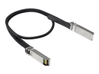 HPE Aruba - 50GBase direktkopplingskabel - SFP56 (hane) till SFP56 (hane) - 65 cm - för HPE Aruba 6300F, 6300M R9G06A