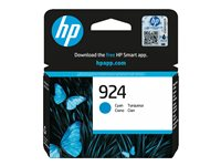 HP 924 - cyan - original - Officejet - bläckpatron 4K0U3NE#301