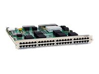 Cisco Catalyst 6800 Series Gigabit Ethernet Copper Module with DFC4 - Expansionsmodul - 1000Base-T x 48 - rekonditionerad - för Catalyst 6807-XL, 6880-X-Chassis (XL Tables) C6800-48P-TX-RF