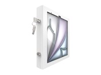 Compulocks iPad Air M2 & M3 13", Apex Enclosure Rolling Cart - Rise Freedom White - Monteringssats (hölje, vagnstativ) - för surfplatta - låsbar - medicinsk - höggradig aluminium - vit - skärmstorlek: 13" - för Apple 13-inch iPad Air M2 Wi-Fi, M2 Wi-Fi + Cellular MCRSTDW13APXW